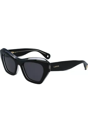 Lanvin LNV663S 010 53 Lunettes De Soleil Femme Noires