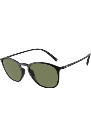 Giorgio Armani AR8186U 50012A 52 Lunettes De Soleil Homme Noires