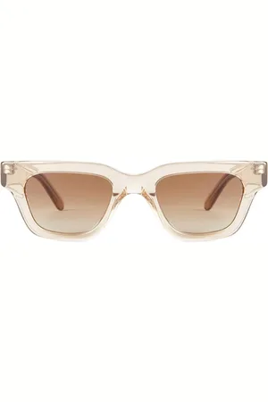 CHIMI 11 Ecru Standard Lunettes De Soleil Femme Jaunes