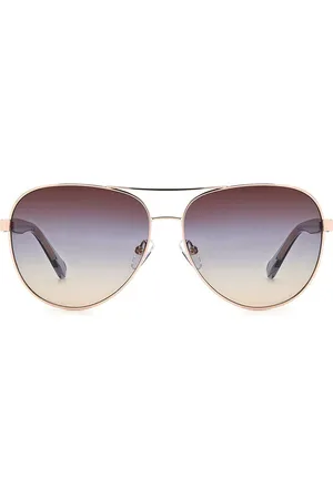Fossil FOS 3150/G/S Asian Fit AU2/98 60 Lunettes De Soleil Femme Dorées