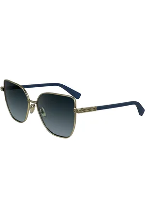 Lanvin LNV132S 721 57 Lunettes De Soleil Femme Dorées