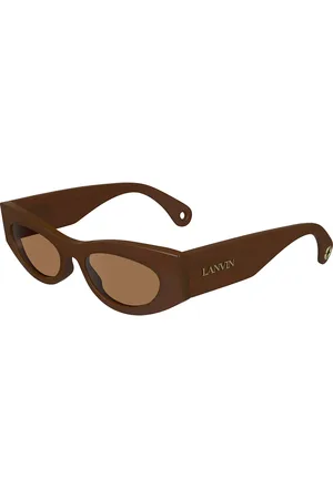Lanvin LNV669S 235 52 Lunettes De Soleil Femme Marrons