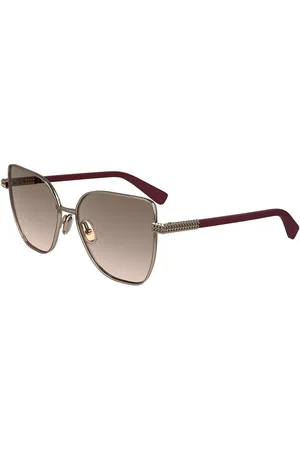 Lanvin LNV132S 773 57 Lunettes De Soleil Femme Dorées