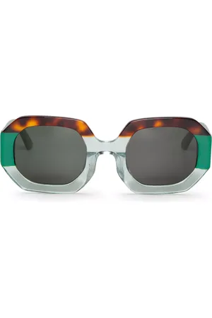 MR.BOHO Sagene AWK1-11 51 Lunettes De Soleil Femme Vertes