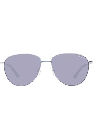 Hackett HSK1148 930 56 Lunettes De Soleil Homme Argentées