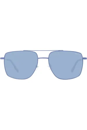 Hackett HSK1150 Polarized 600P 55 Lunettes De Soleil Homme Bleues