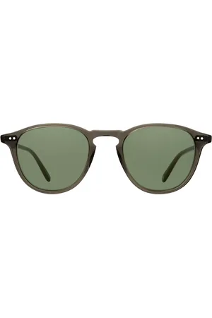 GARRETT LEIGHT HAMPTON SUN BLGL/SFPG15 46 Lunettes De Soleil Homme Grises