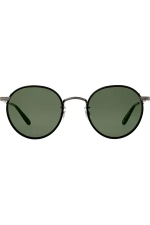 GARRETT LEIGHT WILSON SUN BK-PW/SFPG15 49 Lunettes De Soleil Homme Noires