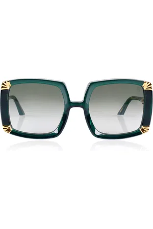 ANNA KARIN KARLSSON STRAWBERRY MOON Emerald 52 Lunettes De Soleil Femme Vertes