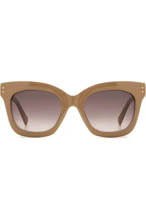 Fossil FOS 3153/G/S Asian Fit 10A/HA 52 Lunettes De Soleil Femme Marrons