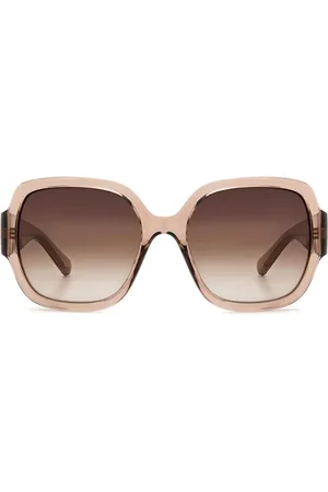 Fossil FOS 3151/G/S Asian Fit 2T3/HA 58 Lunettes De Soleil Femme Marrons