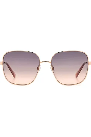Fossil FOS 2133/G/S Asian Fit AU2/FF 57 Lunettes De Soleil Femme Dorées