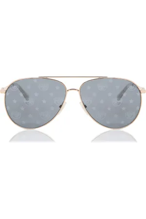Chiara Ferragni CF 1001/S LOJ/MD 59 Lunettes De Soleil Femme Marrons