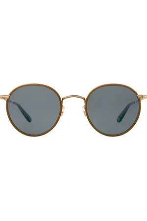 GARRETT LEIGHT WILSON SUN C-G/SFPBS 49 Lunettes De Soleil Homme Marrons
