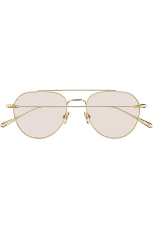 BRIONI BR0106S 004 51 Lunettes De Soleil Homme Dorées