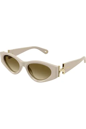 Chloé CH0259S 004 52 Lunettes De Soleil Femme Blanches
