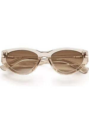CHIMI 06 Ecru Standard Lunettes De Soleil Homme Marrons