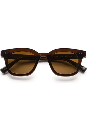 CHIMI 02 Marrons Standard Lunettes De Soleil Homme Marrons