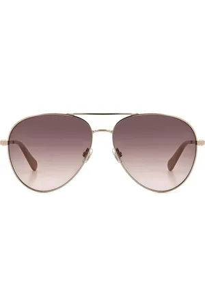 Fossil FOS 2140/G/S Asian Fit AU2/HA 59 Lunettes De Soleil Femme Dorées