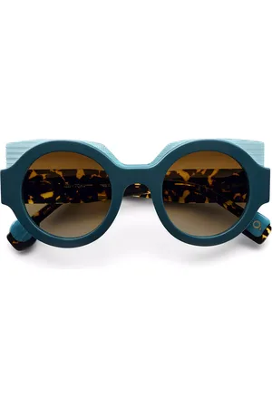 Etnia Barcelona Izzi TQHV 48 Lunettes De Soleil Femme Bleues