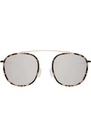 ILLESTEVA Mykonos Ace MKA9SFM 52 Lunettes De Soleil Homme Dorées