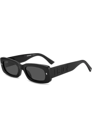Dsquared2 ICON 0020/S 807/IR 52 Lunettes De Soleil Homme Noires
