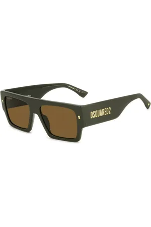 Dsquared2 D2 0165/S 1ED/70 57 Lunettes De Soleil Homme Vertes