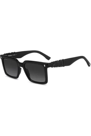 Dsquared2 ICON 0025/S 807/9O 53 Lunettes De Soleil Homme Noires