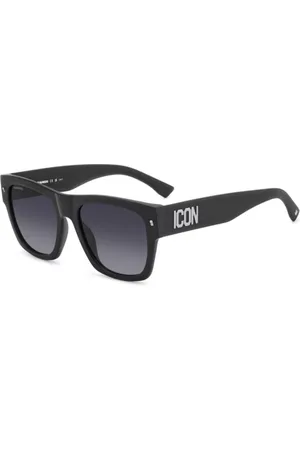 Dsquared2 ICON 0004/S P5I/9O 55 Lunettes De Soleil Homme Noires
