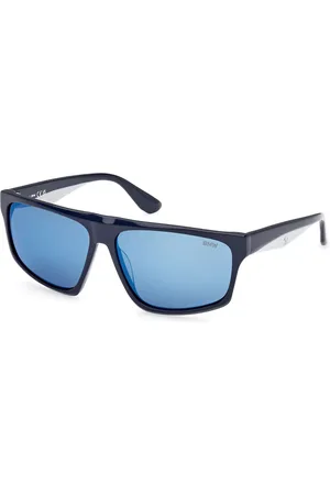 BMW BW0051-H 90X 61 Lunettes De Soleil Homme Bleues