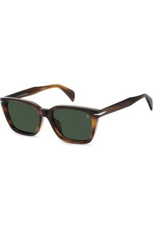 David beckham DB 7135/F/S Asian Fit EX4/QT 55 Lunettes De Soleil Homme Marrons