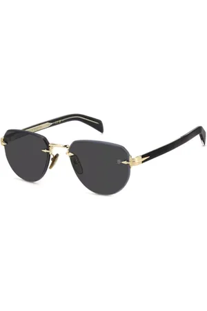 David beckham DB 7144/S RHL/IR 55 Lunettes De Soleil Homme Dorées