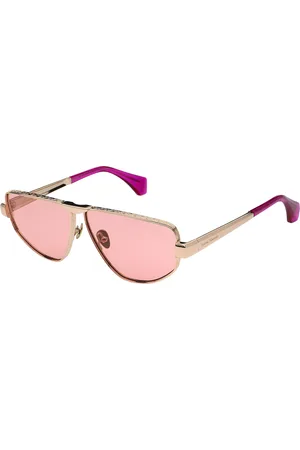 Vivienne Westwood VW7037 400 60 Lunettes De Soleil Femme Dorées