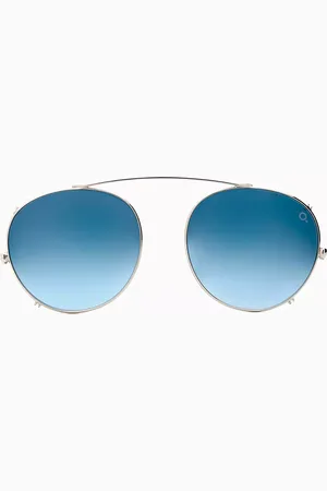 Etnia Barcelona Le Marais Clip-On Only SLBL 47 Lunettes De Soleil Homme Argentées