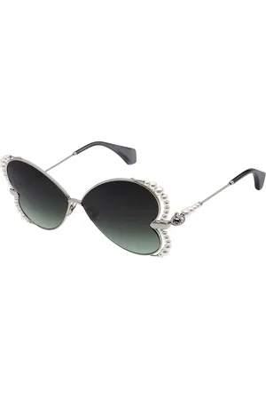 Vivienne Westwood VW5097 800 60 Lunettes De Soleil Femme Argentées