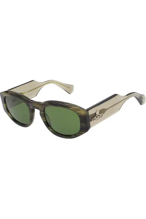 Vivienne Westwood VW5094 519 52 Lunettes De Soleil Homme Vertes