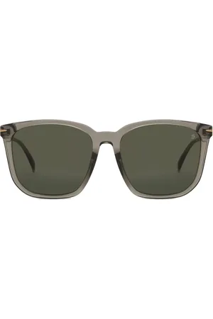 David beckham DB 1071/F/S Asian Fit KB7/QT 57 Lunettes De Soleil Homme Grises