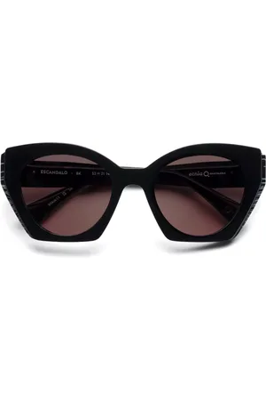 Etnia Barcelona Escandalo Polarized BK 52 Lunettes De Soleil Femme Noires
