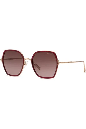 Chopard SCHL02V 08FC 54 Lunettes De Soleil Homme Dorées