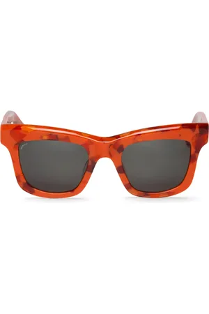 MR.BOHO Montauk BQM6-11 49 Lunettes De Soleil Femme Oranges