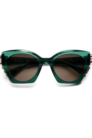 Etnia Barcelona Escandalo GRZE 52 Lunettes De Soleil Femme Vertes