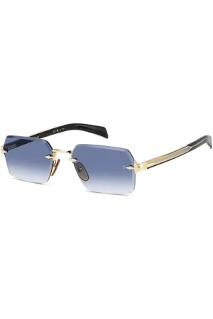 David beckham DB 7109/S RHL/08 56 Lunettes De Soleil Homme Dorées