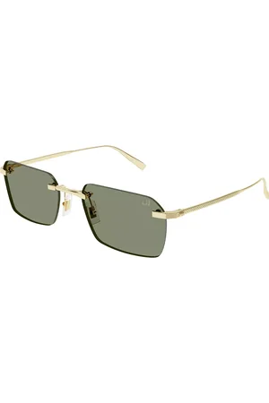 Dunhill DU0061S Asian Fit 002 56 Lunettes De Soleil Homme Dorées