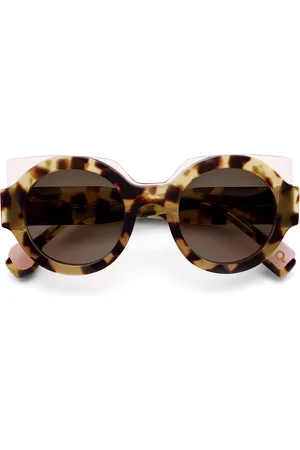 Etnia Barcelona Izzi HVCL 48 Lunettes De Soleil Femme Tortoiseshell