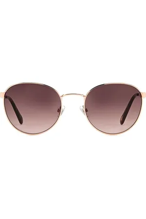 Fossil FOS 2129/G/S AU2/HA 52 Lunettes De Soleil Femme Dorées