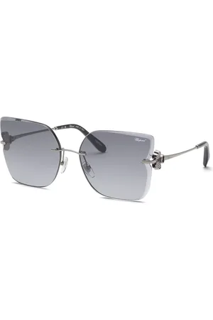 Chopard SCHL91S 0509 62 Lunettes De Soleil Homme Argentées