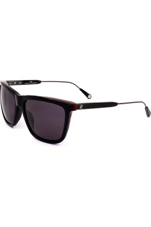 Carolina Herrera SHE809 0700 56 Lunettes De Soleil Homme Noires