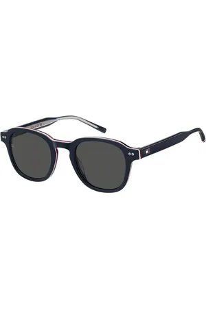Tommy Hilfiger TH 2185/S PJP/IR 49 Lunettes De Soleil Homme Bleues