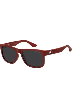 Tommy Hilfiger TH 1556/N/S 0Z3/IR 56 Lunettes De Soleil Homme Rouges
