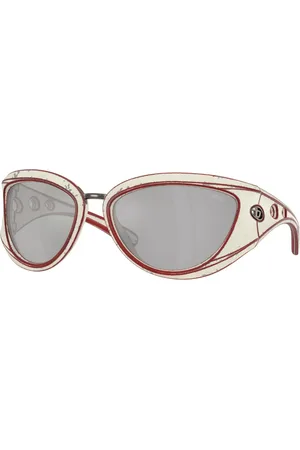Diesel DL3007U 20108V 61 Lunettes De Soleil Homme Rouges
